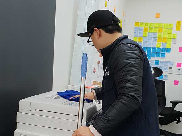 청소사례사진